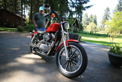 Dad And His Harley ( June 2006)