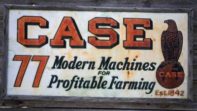 Case Vintage Sign