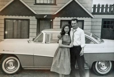 Mom ( Jann) and Dad ( Elmer) in Tenino  1958