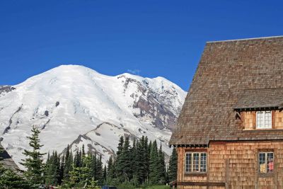  Mt. Rainier 's Summit And Sunrise Lodge ( Highest Road in Park)