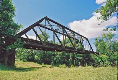 Railroad Bridge Over Willapa River ( Now Abandoned MP 42)