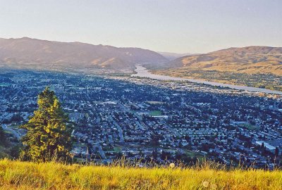  Evening View Of Wenatchee From Saddle Rock