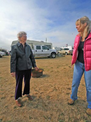 Aunt Irene and Sister Barbie