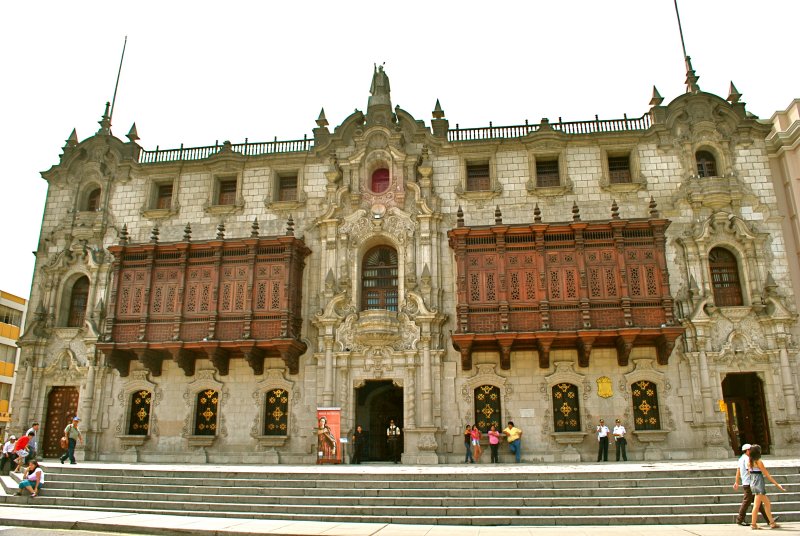 Bishops residence ,historic Lima