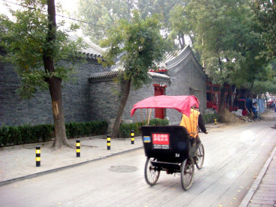 Rickshaw, Hutong, CHINA
