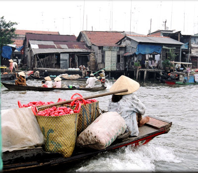Floating Market, Ho Chi Minh, VIETNAM