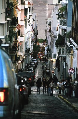 Street in Old San Juan PUERTO RICO