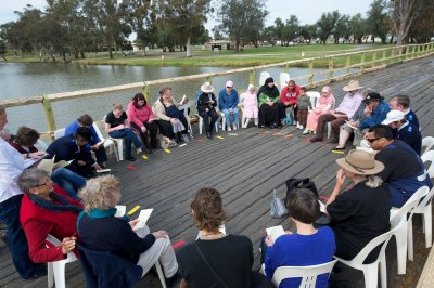 Multi Faith Service on Bates Bridge