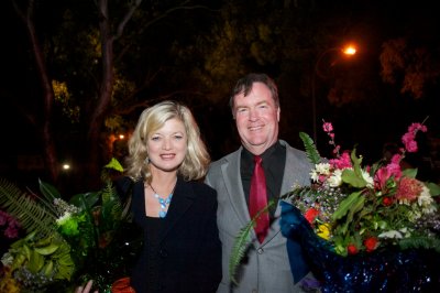 Soprano Sian Prior and Conductor Bill Moxie