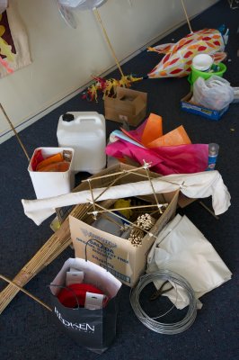 Lantern making materials