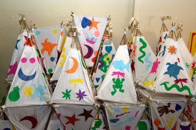 Finished lanterns