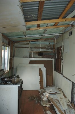 further work on the kitchen