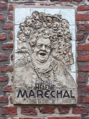 Helene Marechal - gedenkplaat