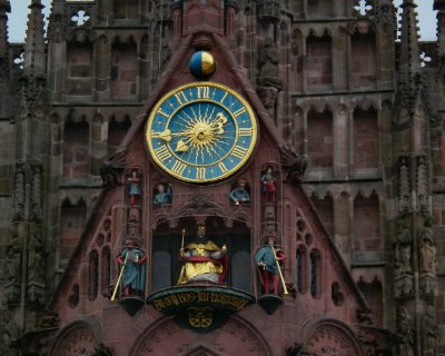 Nuremberg Clock at Algemeine Kirche Schurenen