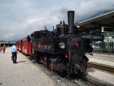 Jenbach Zillertalbahn steam train