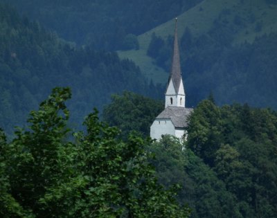 White  Church from River Inn