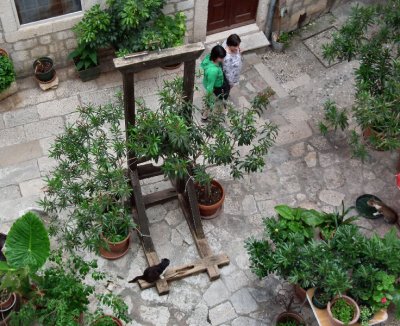 Guillotine (hopefully out of use!) from Dubrovnik city walls