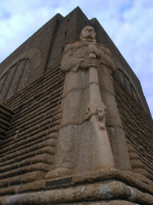 Andries Pretorius Voortrekker Monument (after whom Pretoria was named)