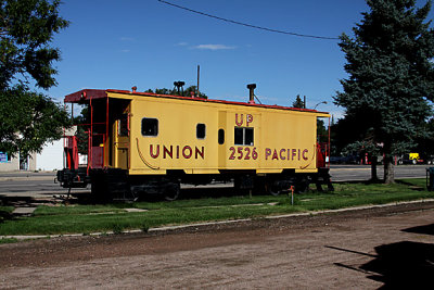 UP 844 heading from Cheyenne to Denver