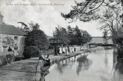 Ecchinswell river about 1905