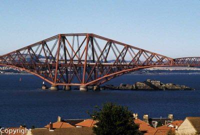 Heading north: the Forth Rail Bridge