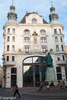 Building in the Innere Stadt (Inner City), Vienna