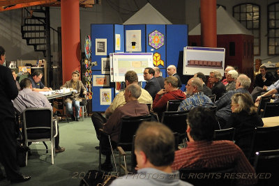 Shots from the Planning Board's Public Hearing