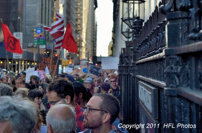 Day 5 Occupy  20111005_107 Wall St March.JPG
