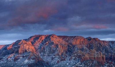 Sedona Buttes Sunset