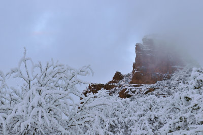 Snowy Sedona 1