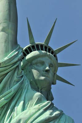 NYC - Lady Liberty Closeup 2