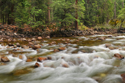 Yosemite NP - Happy Isles Merced River Rapids 3
