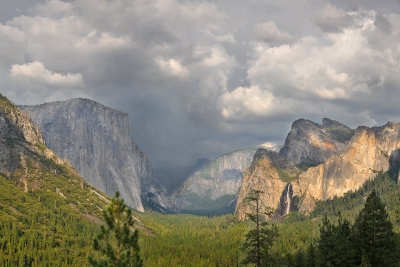 CA - Yosemite NP - Tunnel View 4