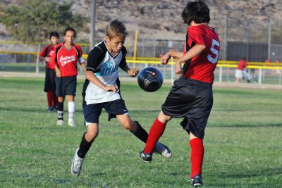 Allen Traps the Ball.JPG