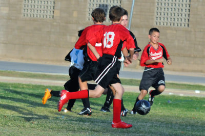 Joe Pursues the Ball.JPG