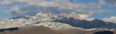 Four Peaks Snow Capped Pano