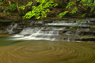 NY - Buttermilk Falls State Park - Cascasdes & Swirling Water.jpg