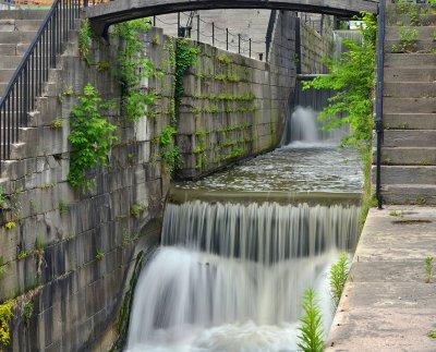 NY - Lockport - Old Locks Waterfalls 2