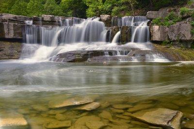 NY - Taughanook Falls State Park - Cascade & Swirling Water.jpg