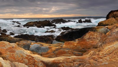 Pt Lobos SP - Sandstone Shoreline