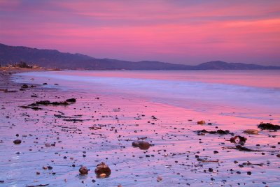 Santa Barbara - Leadbetter Beach Sunset