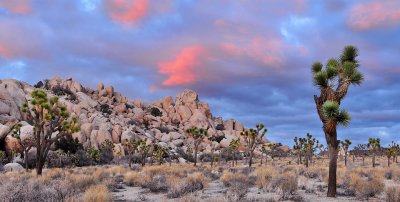 Joshua Tree NP - Hidden Valley Sunset 1