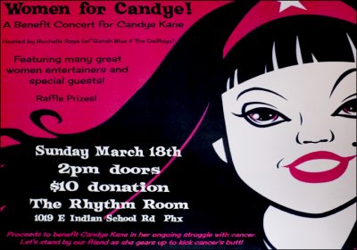 Fundraiser for Miss Candye Kane -- March 2012