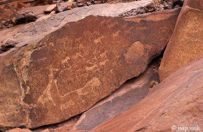 Bushman Rock Engravings - Bosjesman Rotstekeningen