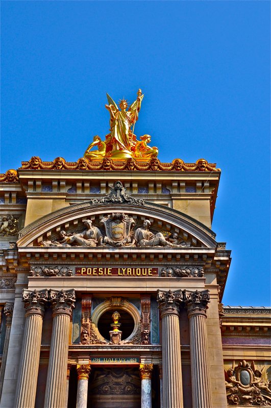 Paris Opera  Garnier - detail