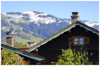 The view in Kitzbhel