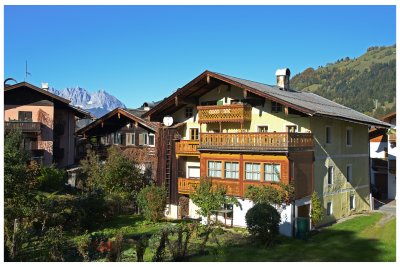 Traditional house in Kitzbhel