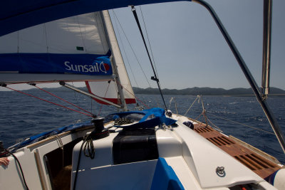 Sails up!