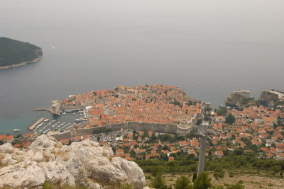 Dubrovnik from the cable car