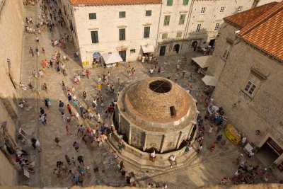 Dubrovnik from the city walls